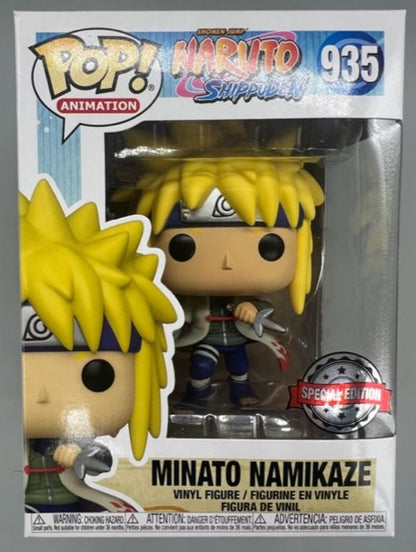 #935 Minato Namikaze Rasengan - Naruto Shippuden Box Damaged Funko POP