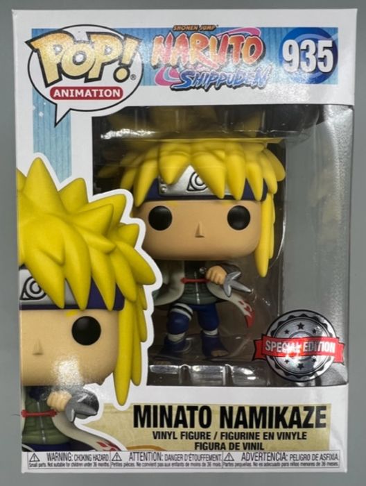 #935 Minato Namikaze Rasengan - Naruto Shippuden Box Damaged Funko POP