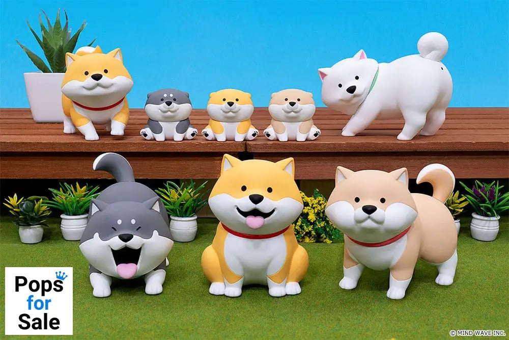 Shibanban PVC Figures 6 cm Blind Box Assortment (6)