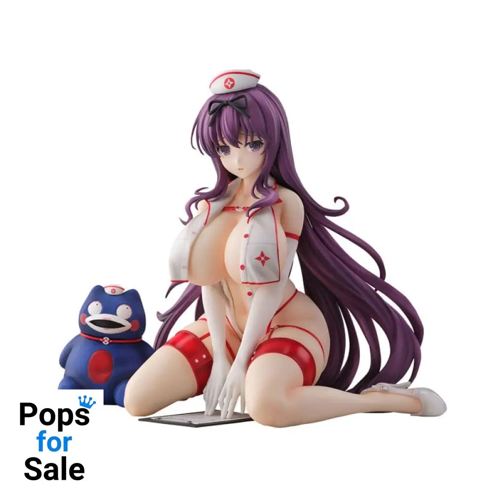 Shinobi Master Senran Kagura: New Link PVC Statue 1/4 Murasaki: Sexy Nurse Ver. 23 cm