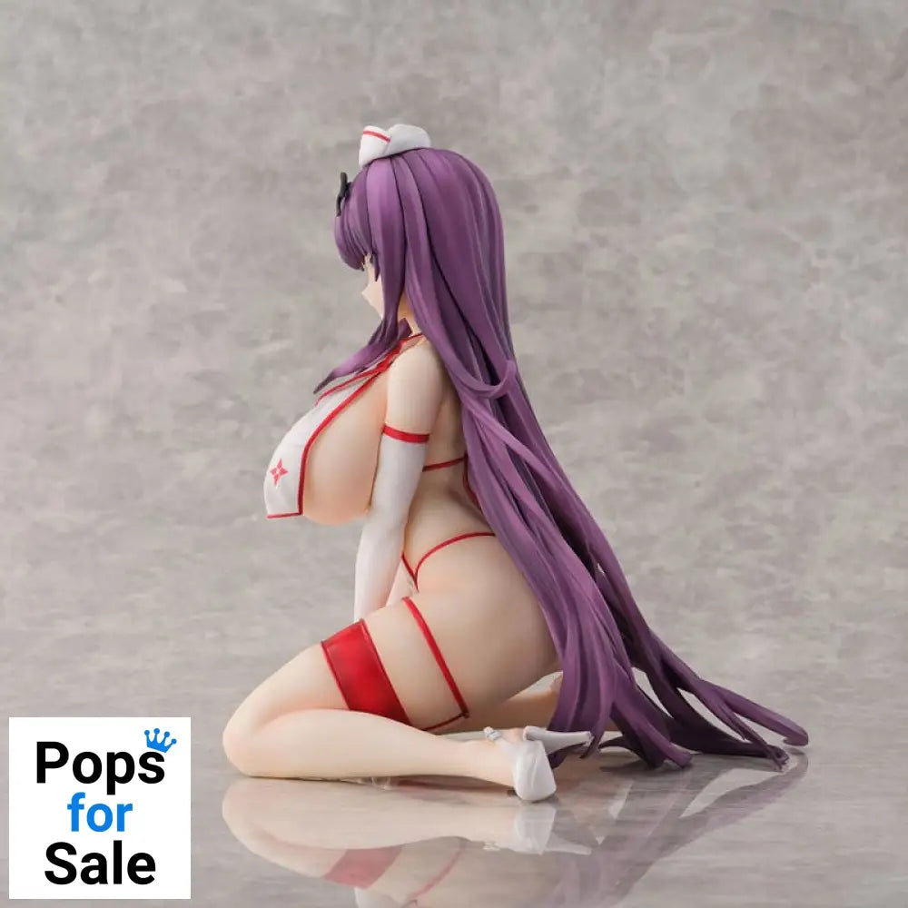 Shinobi Master Senran Kagura: New Link PVC Statue 1/4 Murasaki: Sexy Nurse Ver. 23 cm