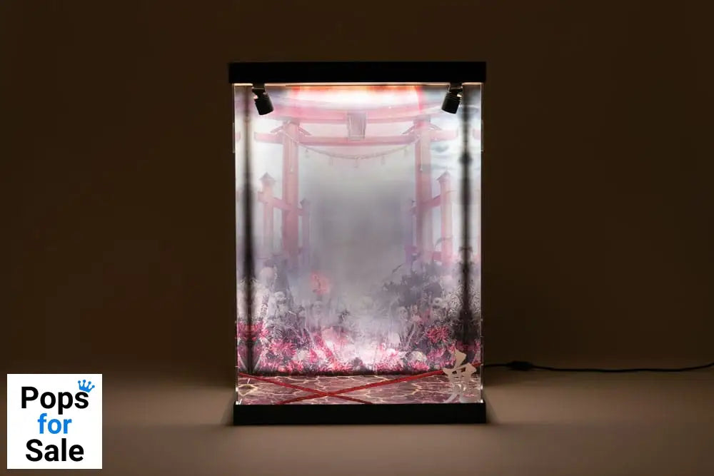SHINSAI Acrylic Display Case with Lighting Inbina Rasethuhime Saki M Edition 39 cm