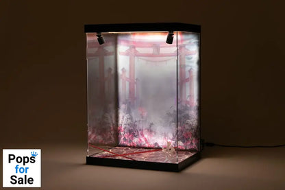 SHINSAI Acrylic Display Case with Lighting Inbina Rasethuhime Saki M Edition 39 cm
