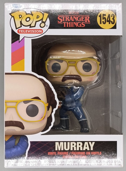 1543 Murray w/Flamethrower - Stranger Things Funko POP - Box Damaged