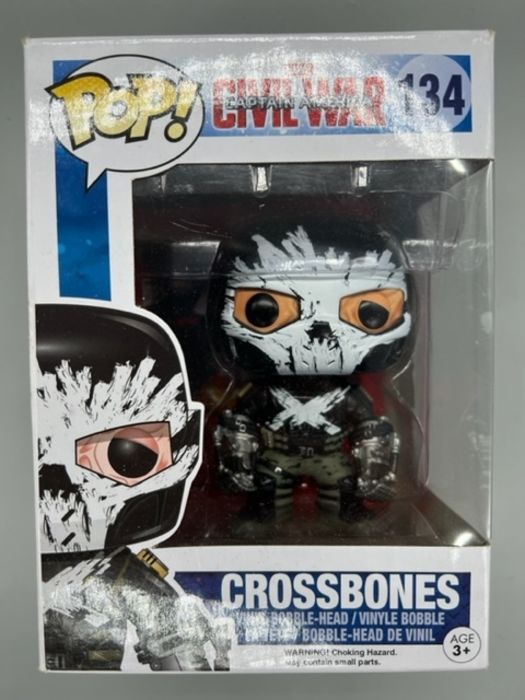 134 Crossbones - Marvel Captain America Civil War - Damaged Box Funko POP