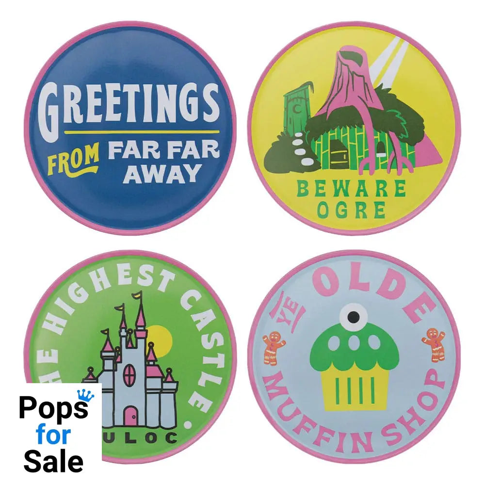 Shrek Coaster 4-Pack