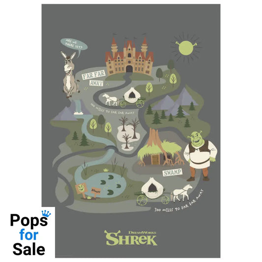 Shrek Journey to Far Far Away Art Print