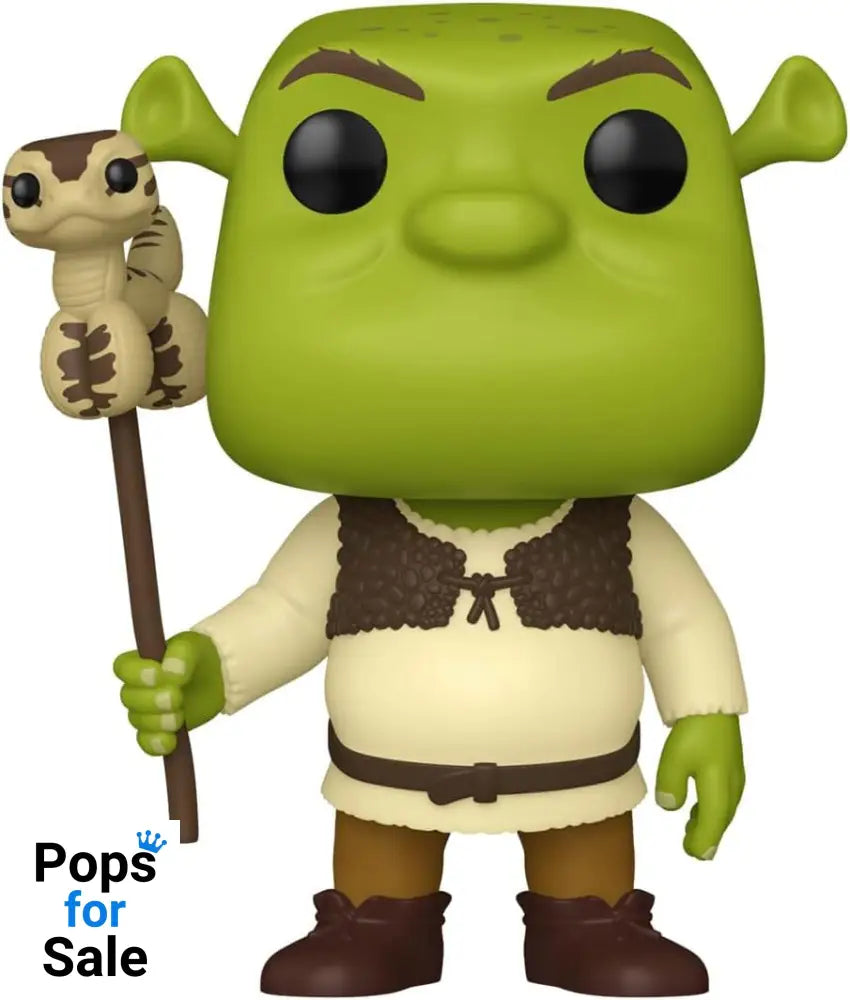 Shrek POP! Movies Vinyl Figure 30th Anniversary Shrek w/Snake 9 cm