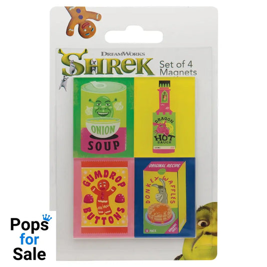 Shrek Set of Four Magnets