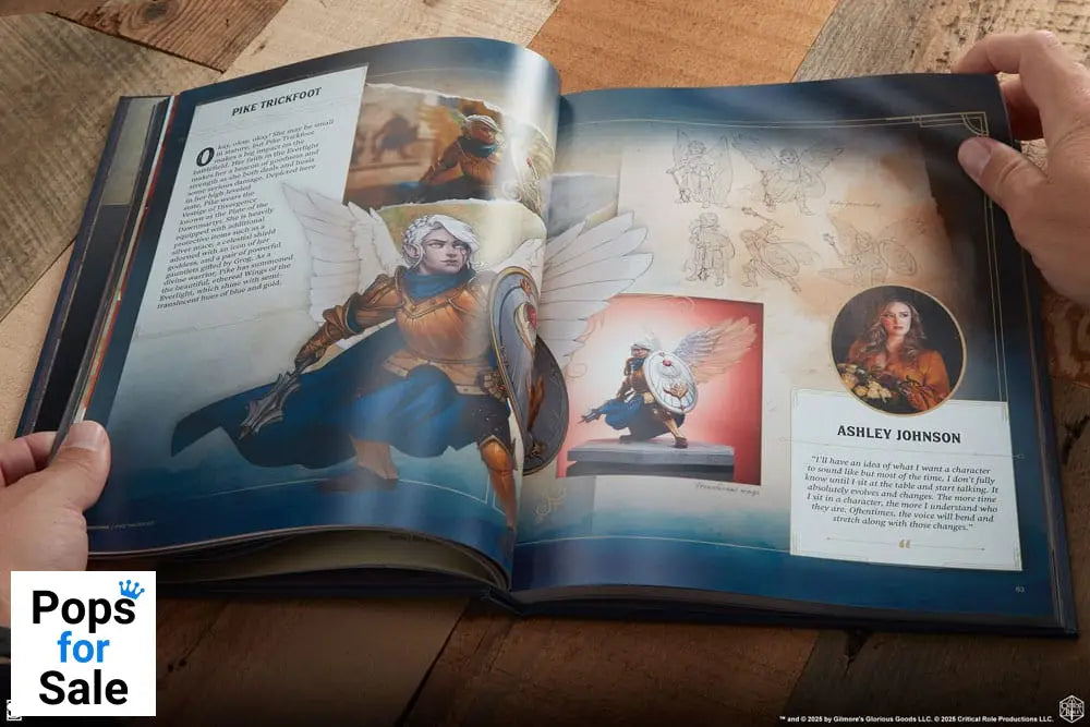 Sideshow Collectibles Book A Decade of Destiny: The Critical Role Collection by Sideshow *English version* Books