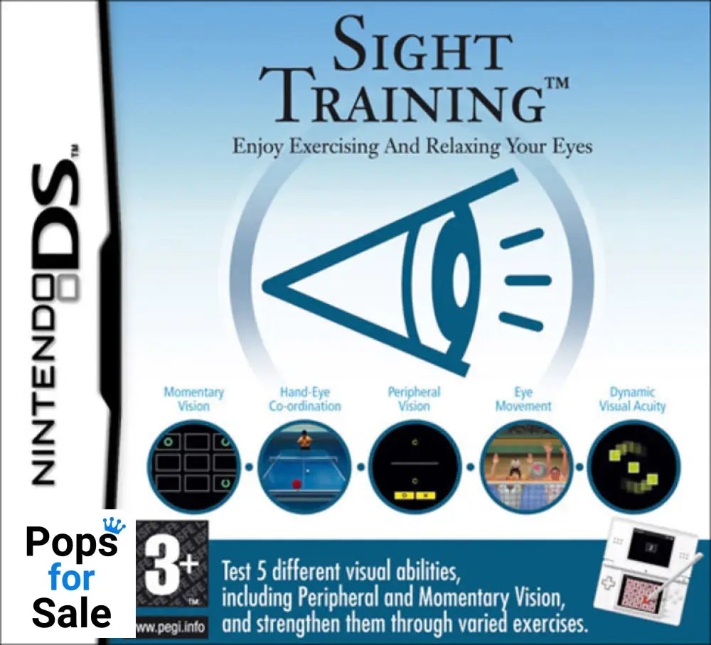 Sight Training For Nintendo Ds/3Ds