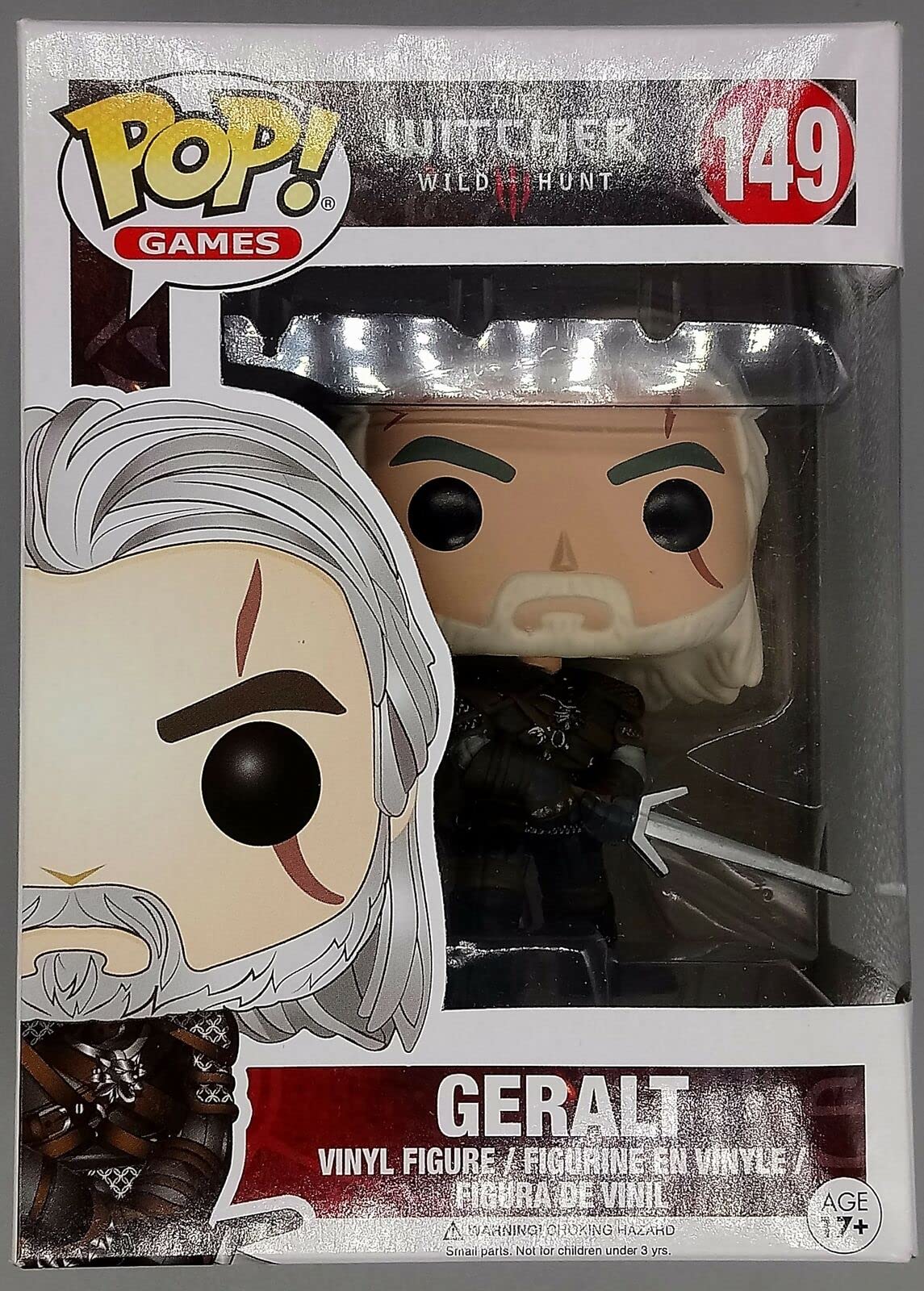 149 Geralt - The Witcher III - Funko POP - Box Damaged