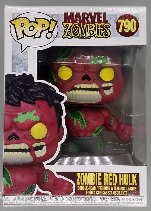790 Zombie Red Hulk - Marvel Zombies - Funko POP - Box Damaged