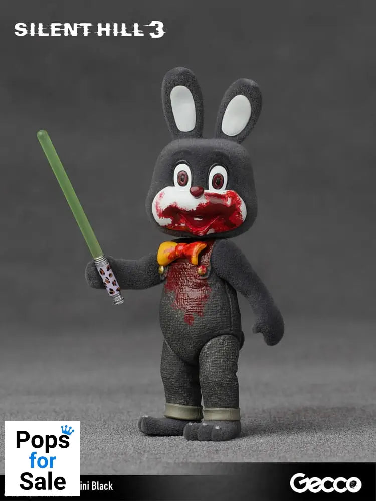 Silent Hill 3 Mini Action Figure Robbie the Rabbit Mini Black Version 10 cm Action figures