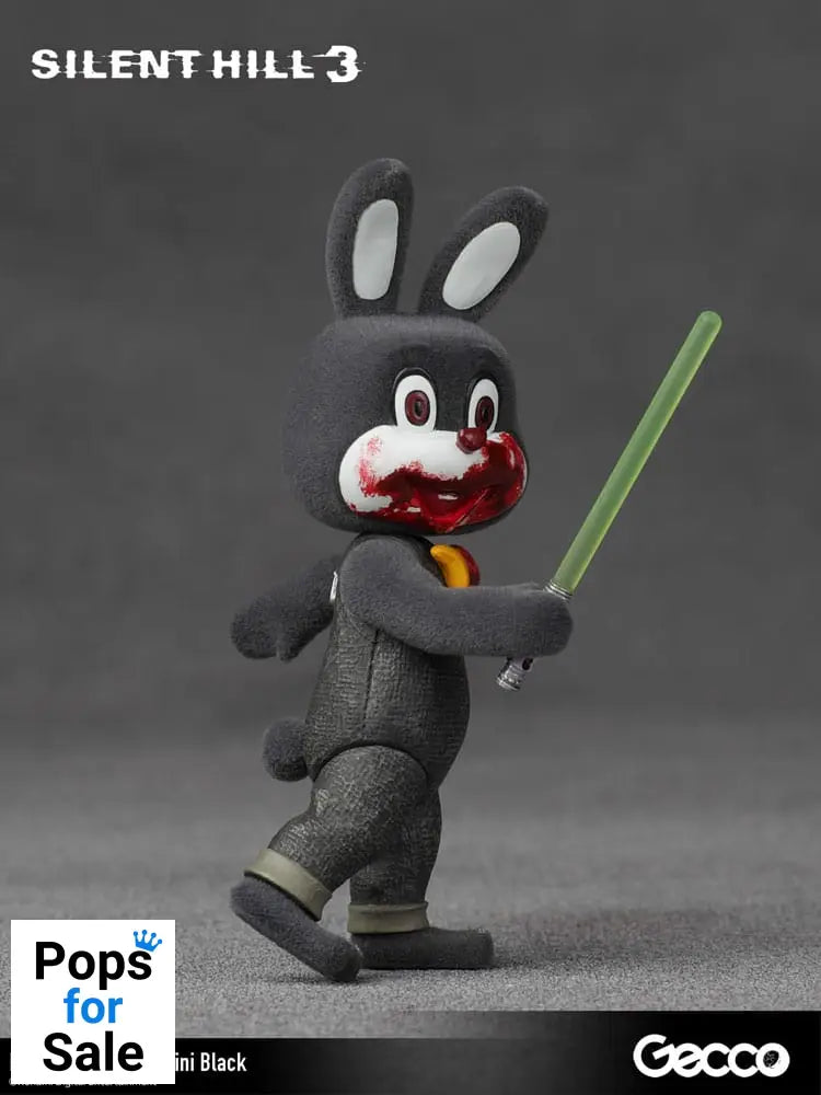 Silent Hill 3 Mini Action Figure Robbie the Rabbit Mini Black Version 10 cm
