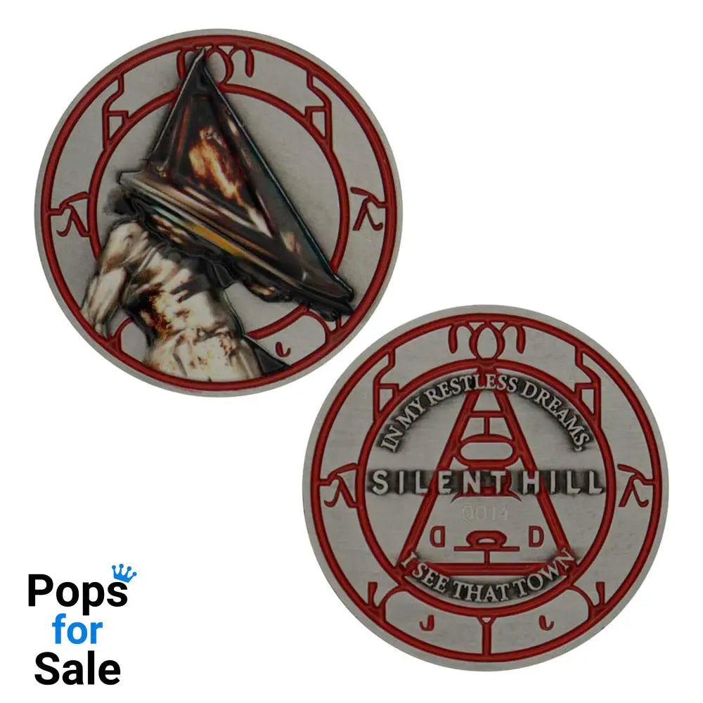 Silent Hill Collectable Coin Pyramid Head Limited Edition Coins