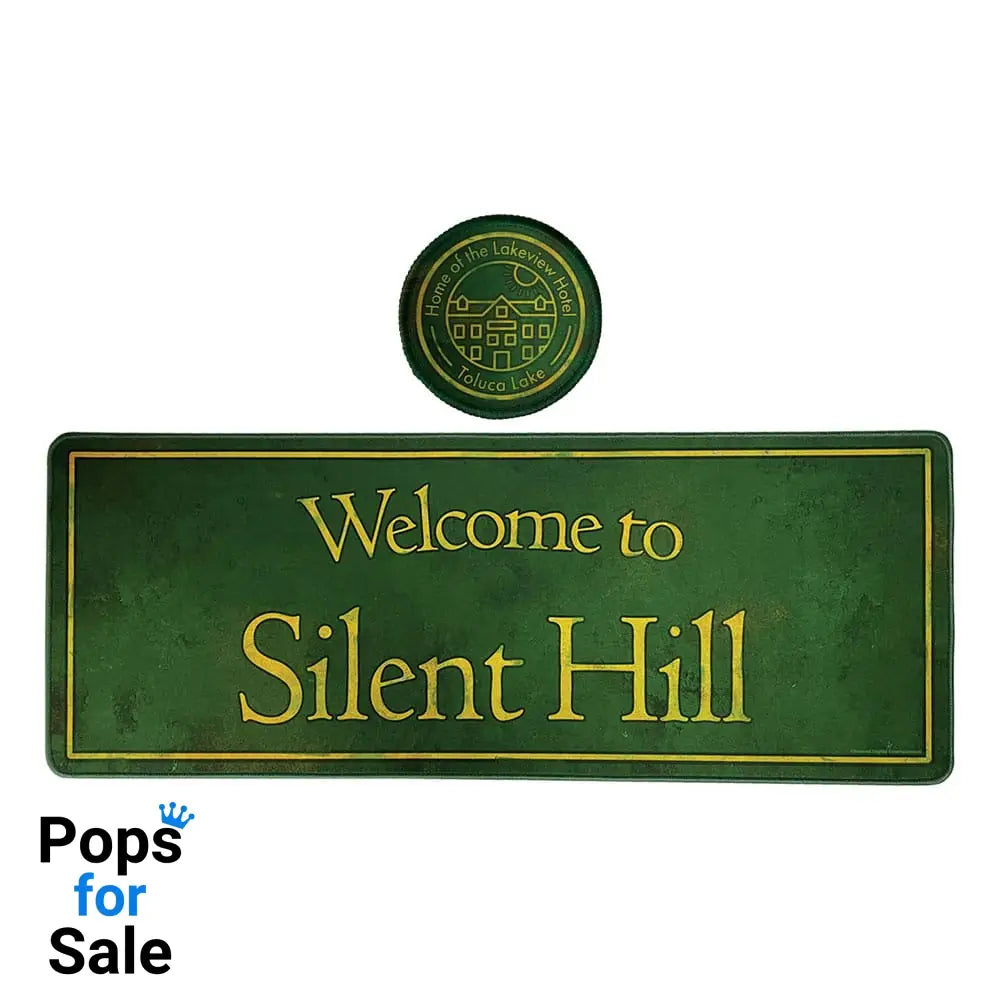 Silent Hill Desk Pad & Coaster Set