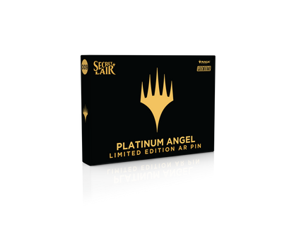 Pinfinity AR Pin: Platinum Angel Limited Edition XL - Magic the Gathering Secret Lair PMTGSL009 Pin