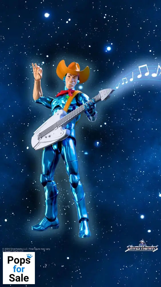 SilverHawks Ultimates Action Figure Bluegrass (Toy Version - Vac Metal) 18 cm