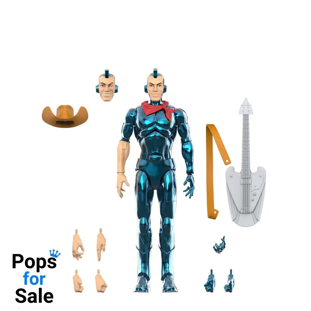 SilverHawks Ultimates Action Figure Bluegrass (Toy Version - Vac Metal) 18 cm