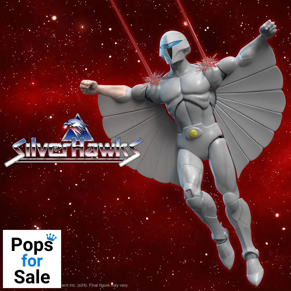 SilverHawks Ultimates Action Figure Darkbird 18 cm