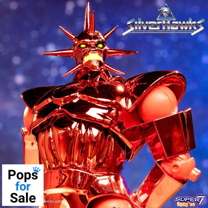 SilverHawks Ultimates Action Figure Mon*Star Metallic Vac Metal 18 cm