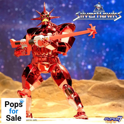 SilverHawks Ultimates Action Figure Mon*Star Metallic Vac Metal 18 cm