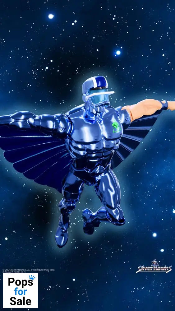 SilverHawks Ultimates Action Figure Steelwill (Toy Version Vac Metal) 18 cm Action figures