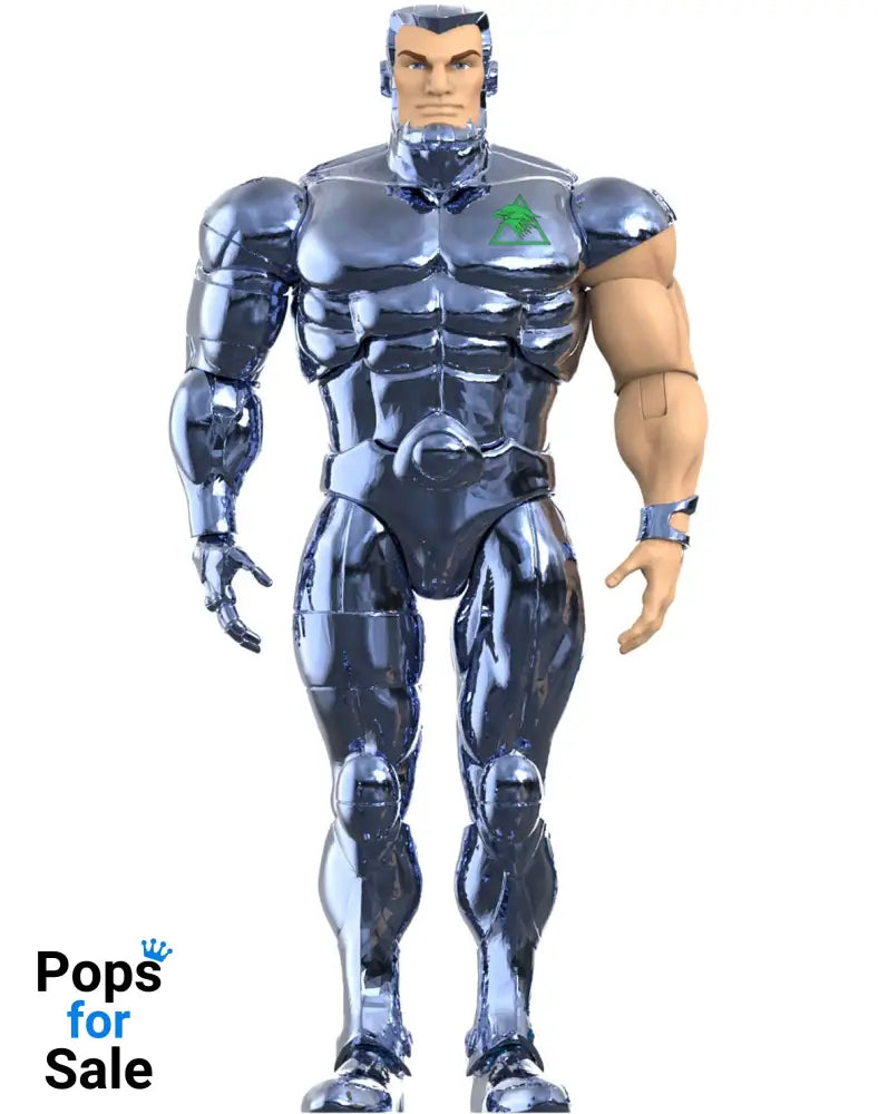 SilverHawks Ultimates Action Figure Steelwill (Toy Version Vac Metal) 18 cm Action figures