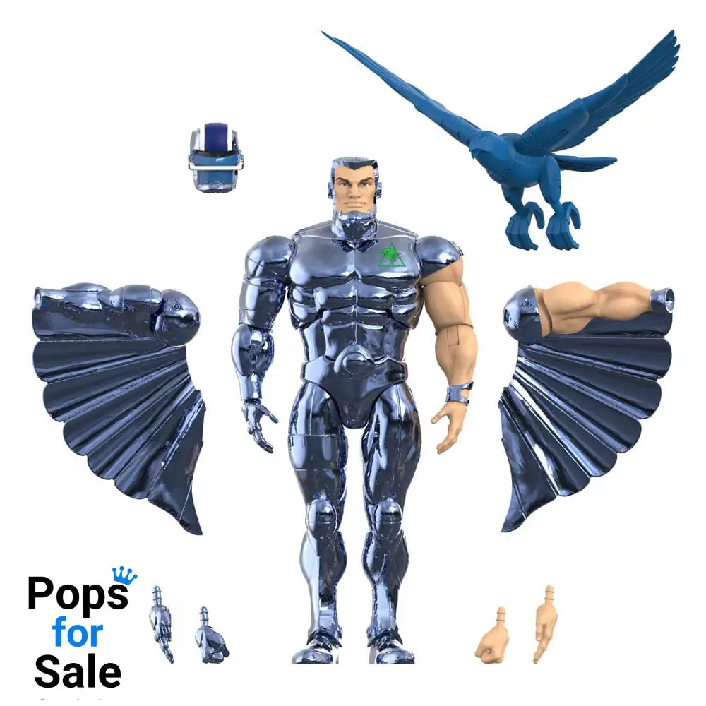 SilverHawks Ultimates Action Figure Steelwill (Toy Version Vac Metal) 18 cm