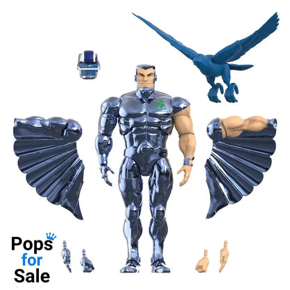 SilverHawks Ultimates Action Figure Steelwill (Toy Version Vac Metal) 18 cm