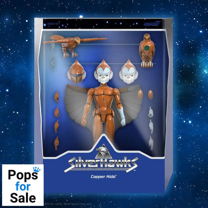 SilverHawks Ultimates Action Figure Wave 2 Copper Kidd (Cartoon Accurate) 18 cm