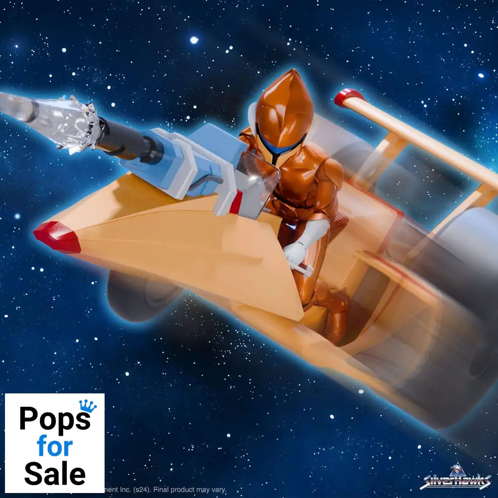 SilverHawks Ultimates Action Figure Wave 2 Copper Kidd (Cartoon Accurate) 18 cm