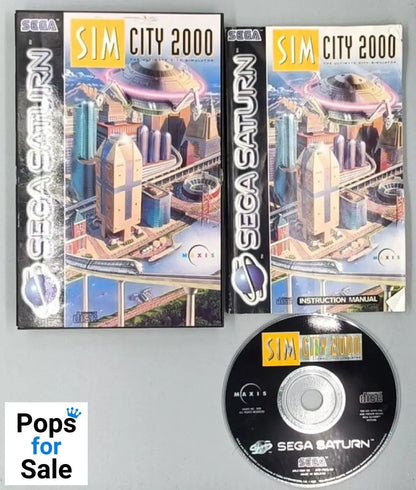 Sim City 2000 for SEGA Saturn