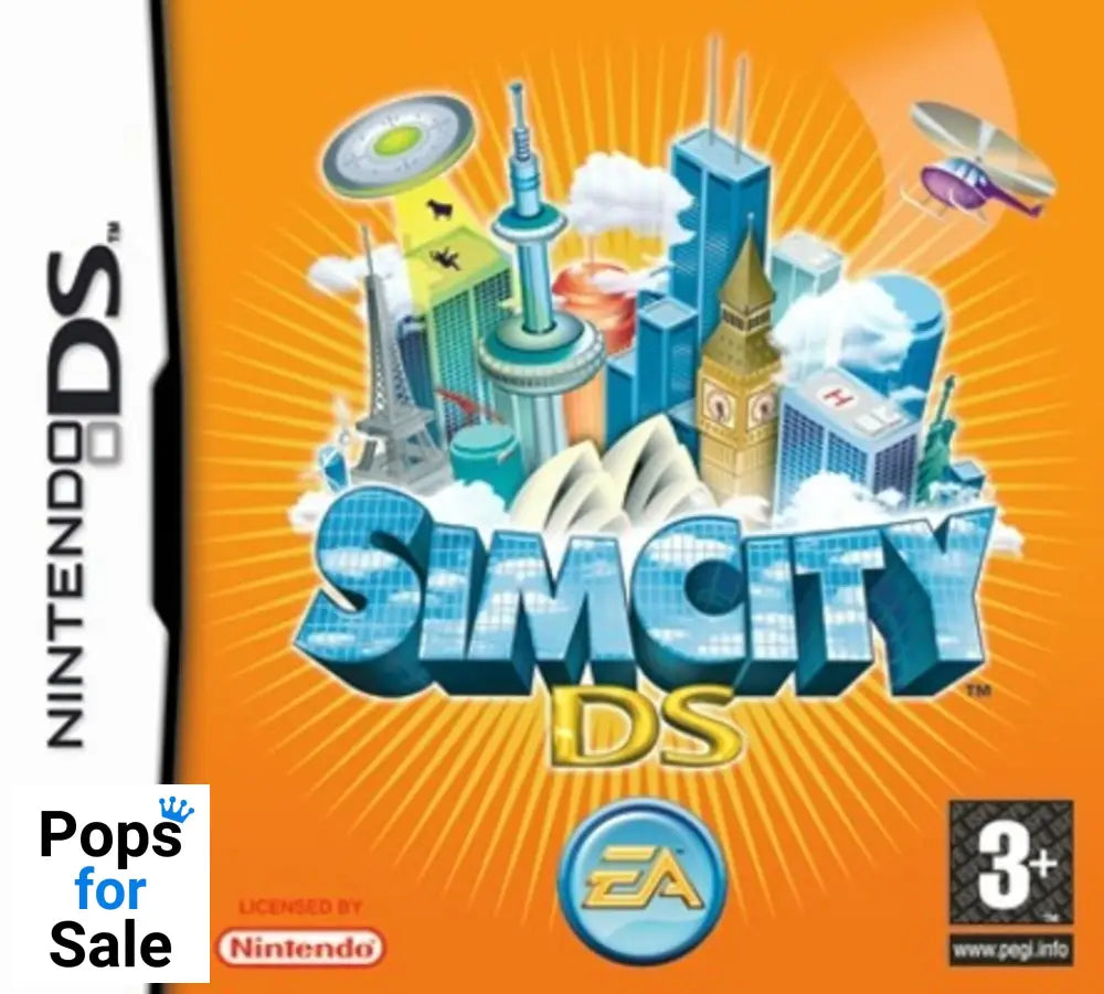 SimCity for Nintendo DS - [Just Cartridge]