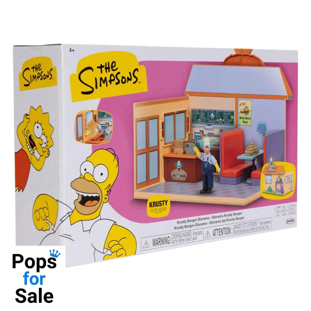 Simpsons Mini Figure Playset Krusty Burger