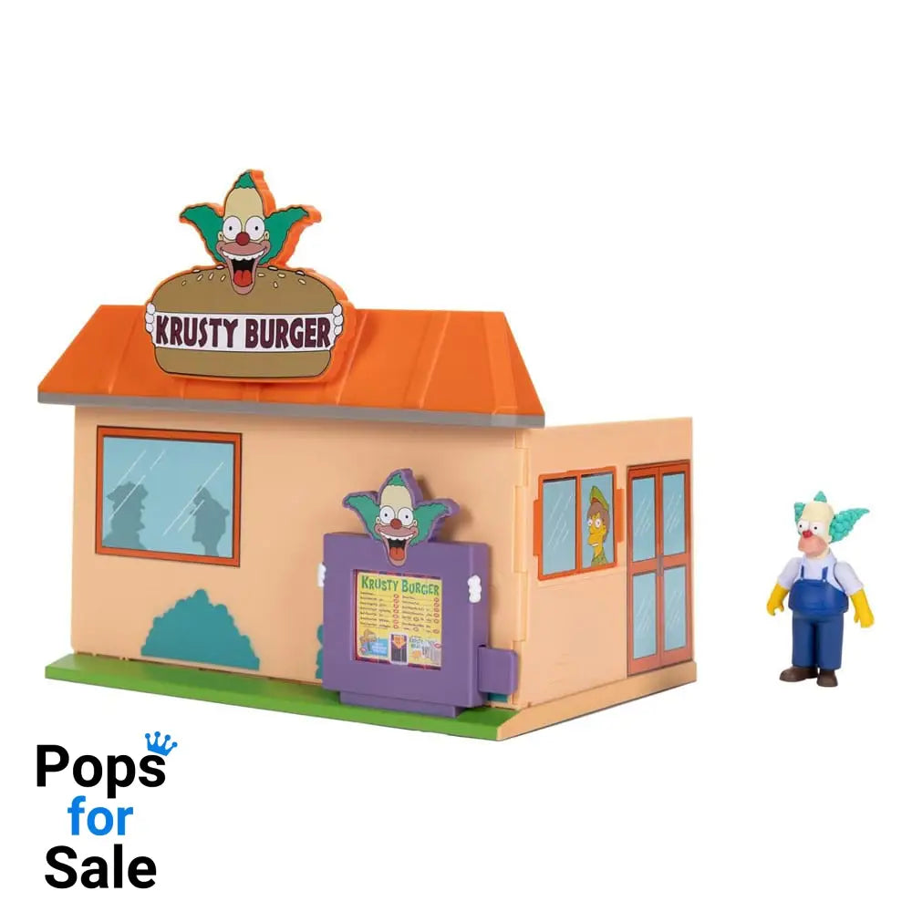 Simpsons Mini Figure Playset Krusty Burger