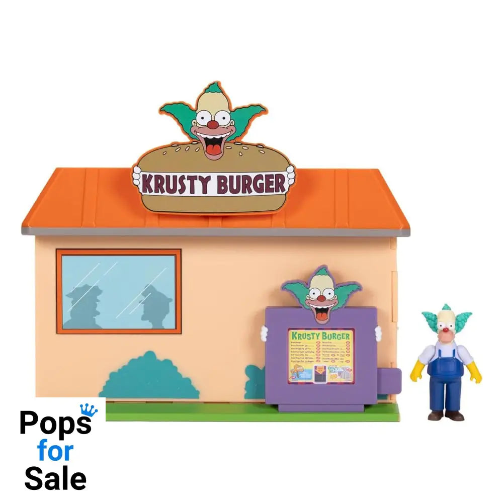 Simpsons Mini Figure Playset Krusty Burger