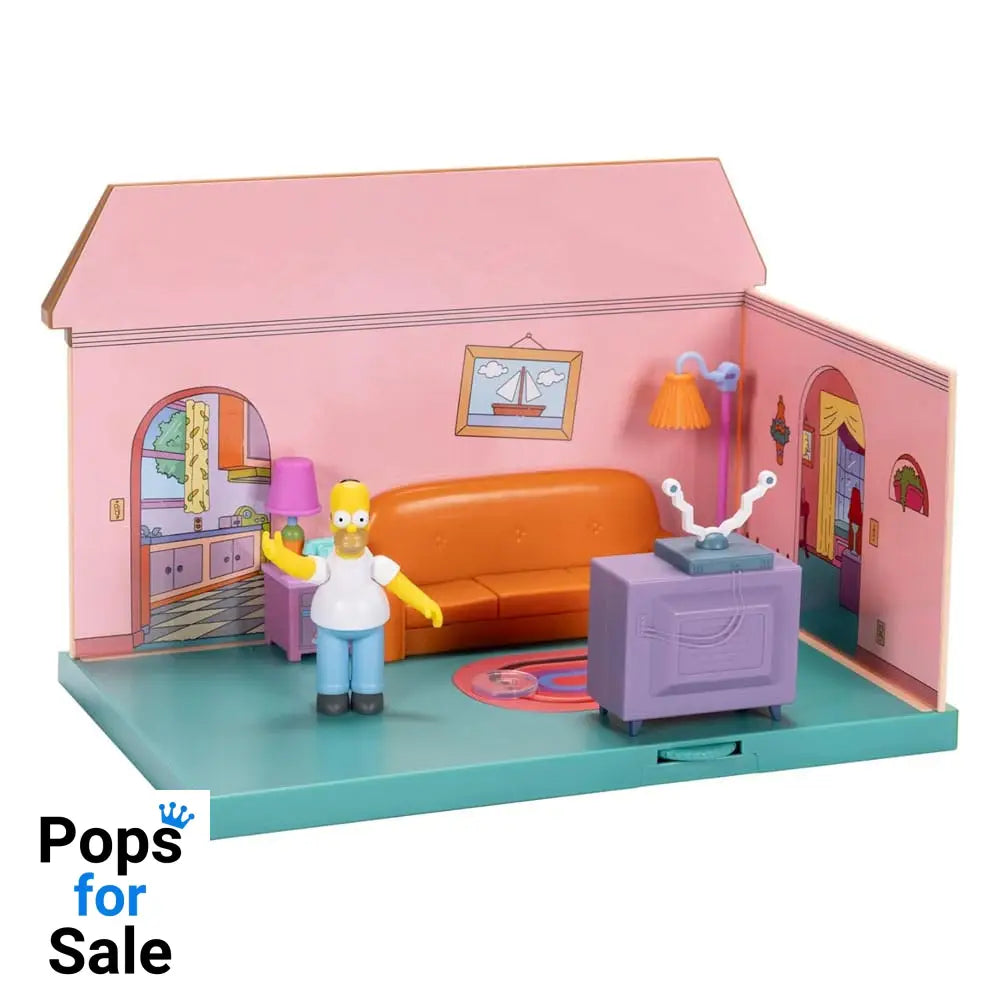 Simpsons Mini Figure Playset Living Room