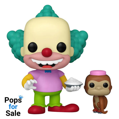 Simpsons POP&Buddy TV Vinyl Figure Krusty&Tenny? 9 cm Funko POP POP! Figures