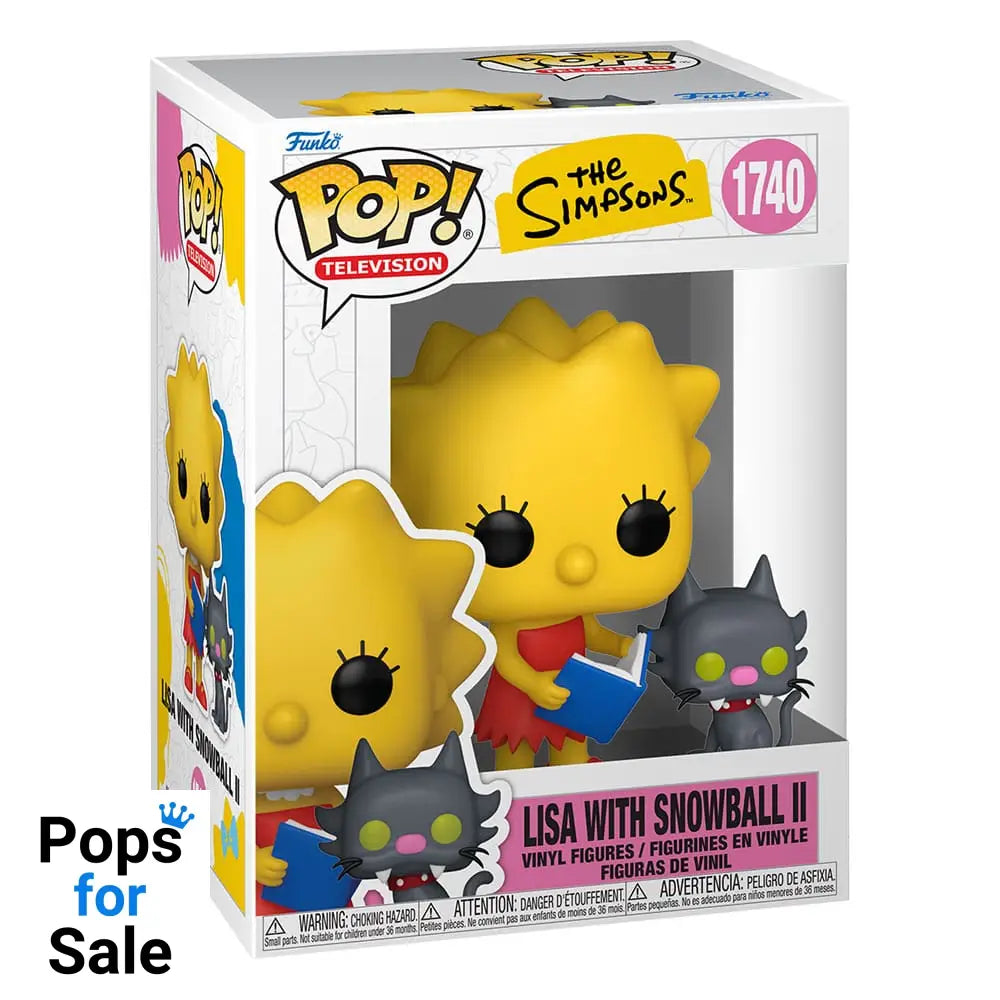 Simpsons POP&Buddy TV Vinyl Figure Lisa & SB 9 cm