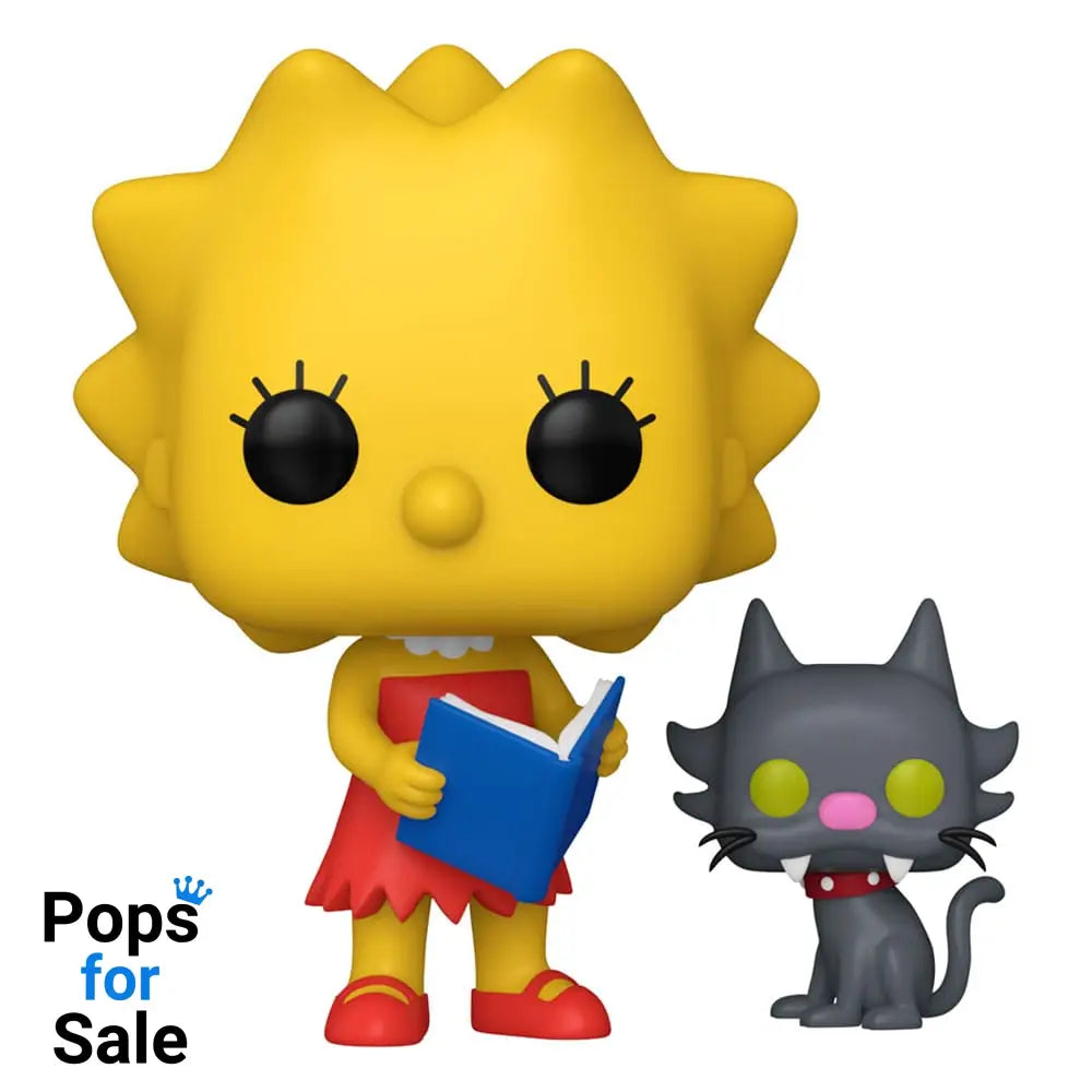 Simpsons POP&Buddy TV Vinyl Figure Lisa & SB 9 cm Funko POP POP! Figures