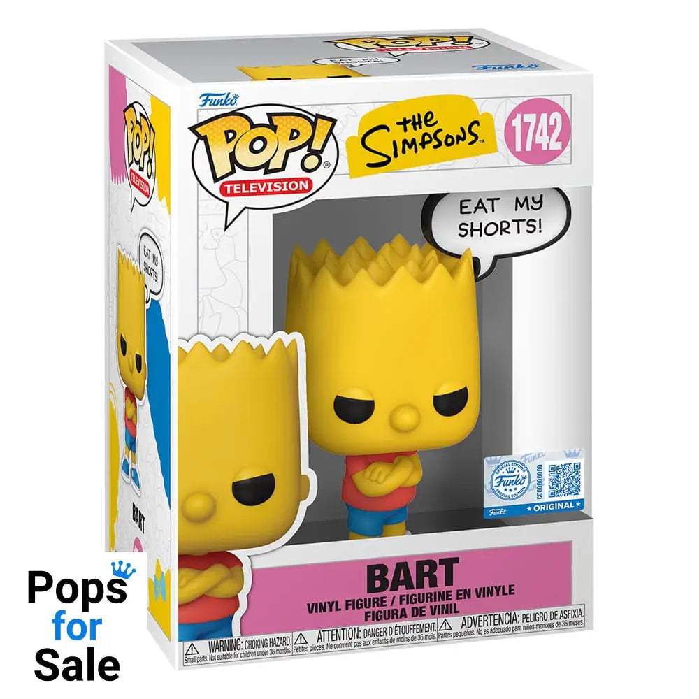Simpsons POP! Sayings Vinyl Figure Bart 9 cm