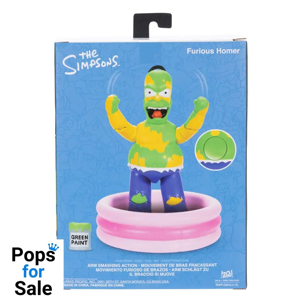 Simpsons Premium Action Figure Furious Homer 13 cm