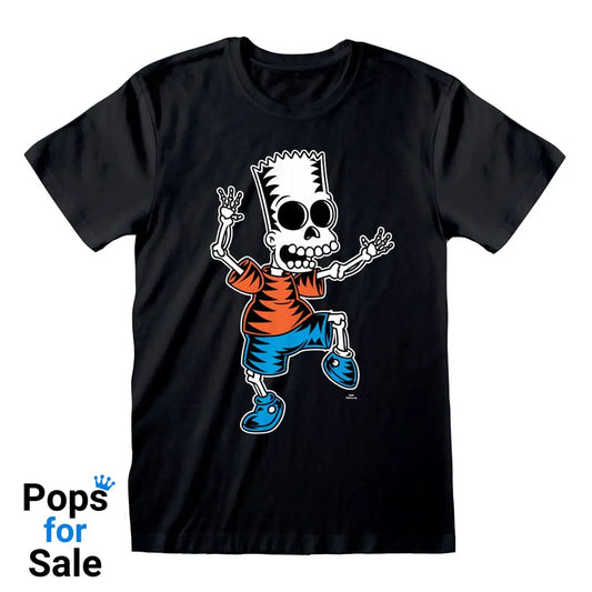 Simpsons T-Shirt Skeleton Bart