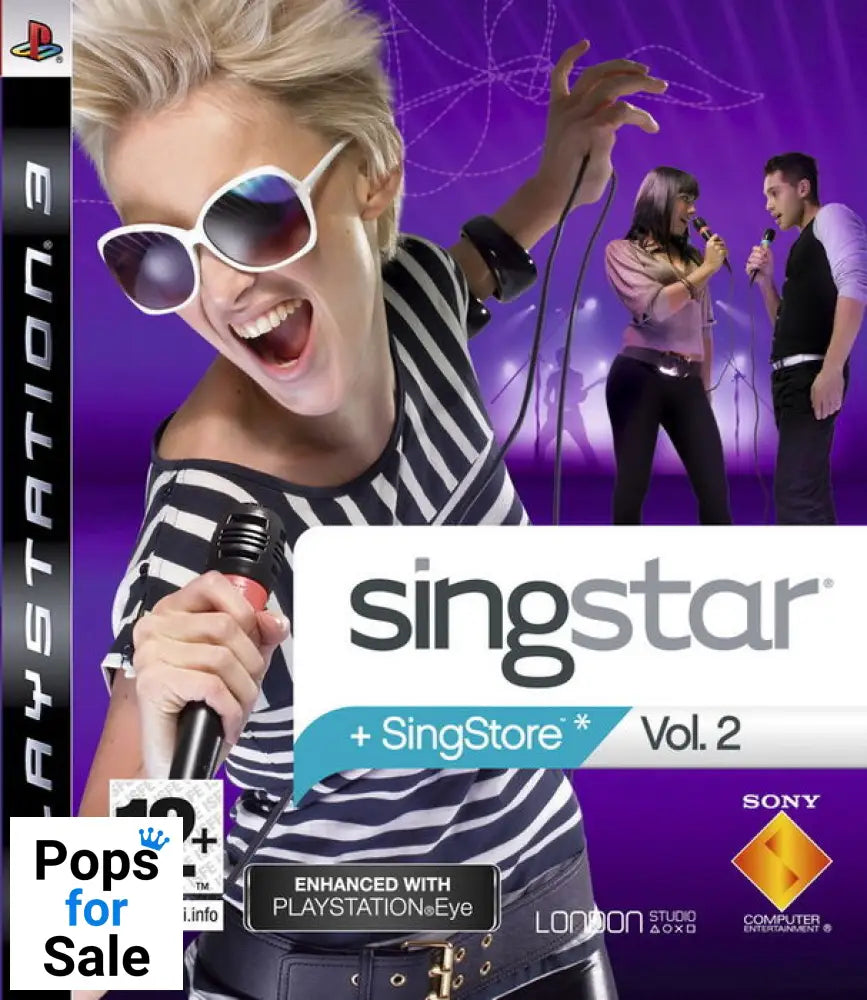 Singstar Vol 2 (Game Only) for Playstation 3 (PS3)
