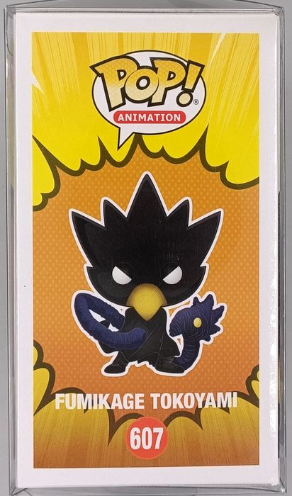 #607 Fumikage Tokoyami My Hero Academia (signed Josh Grelle) COA Funko POP
