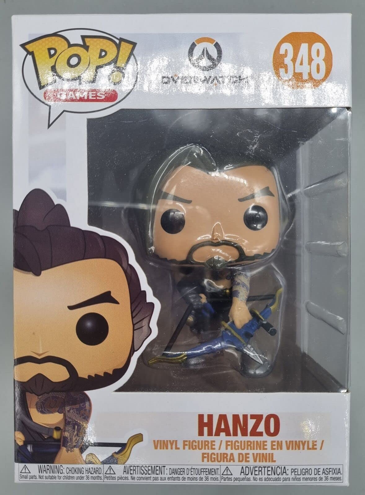 348 Hanzo - Overwatch - Funko POP - Box Damaged