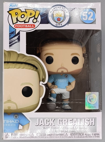 52 Jack Grealish - Manchester City - Football - Funko POP - Box Damaged