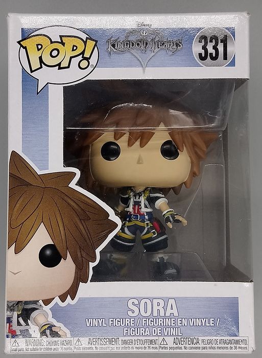 331 Sora - Disney Kingdom Hearts Funko POP - Damaged Box